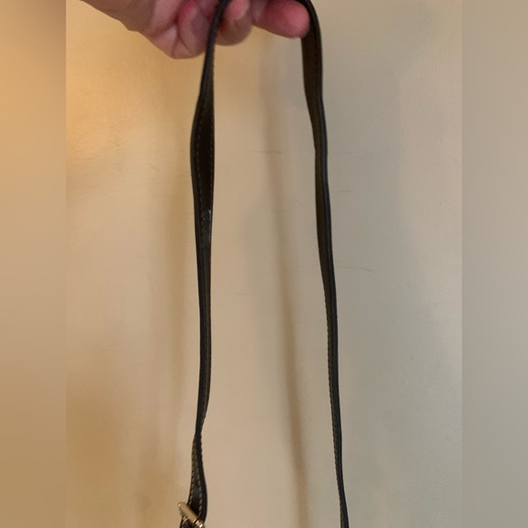 Dooney and Bourke Red Faux Crocodile Embossed Small Mini Crossbody Purse - Picture 8 of 10